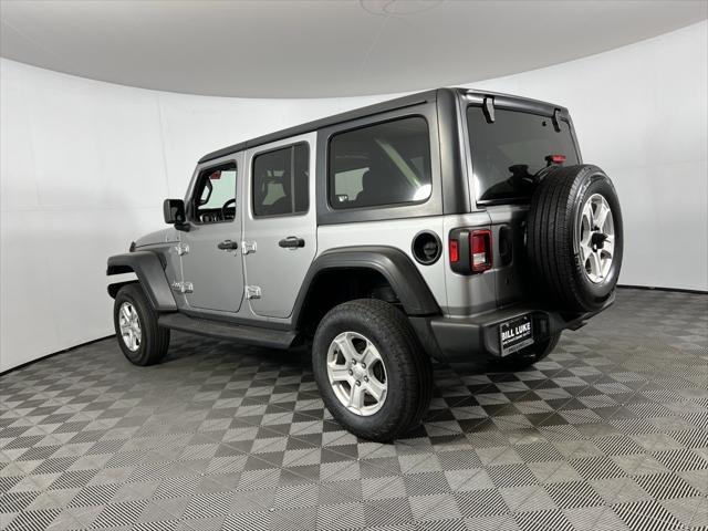 used 2020 Jeep Wrangler Unlimited car, priced at $24,575