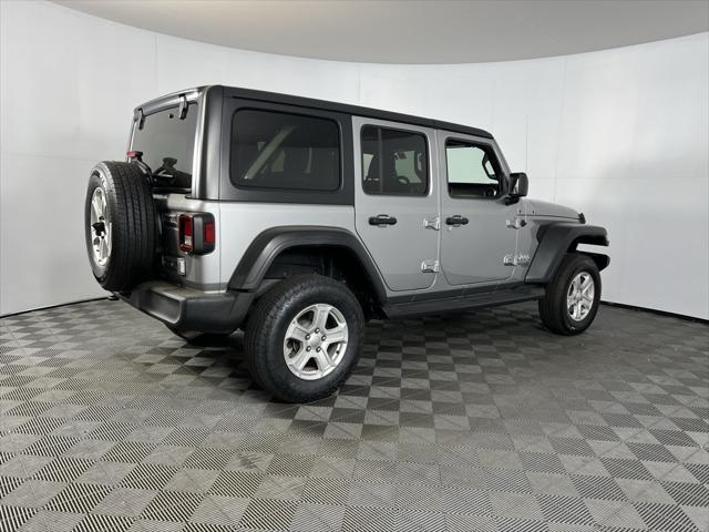 used 2020 Jeep Wrangler Unlimited car, priced at $24,575