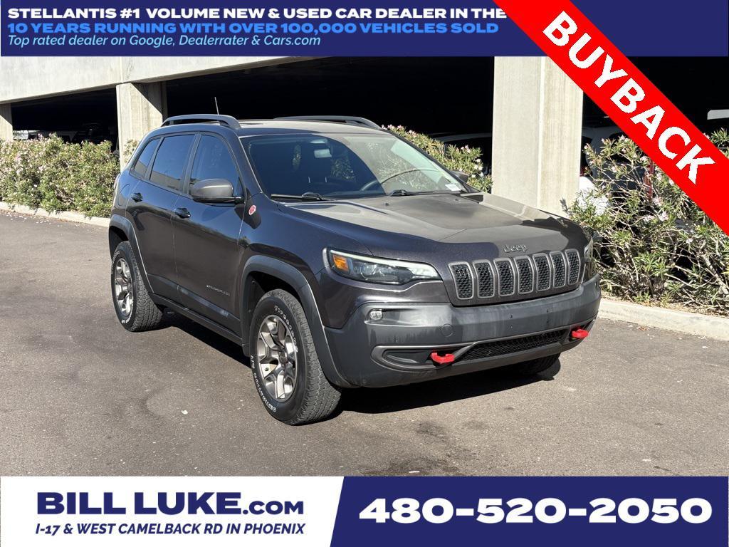 used 2020 Jeep Cherokee car, priced at $18,675