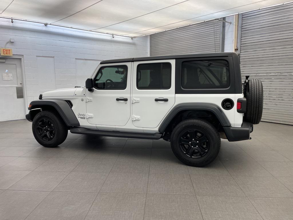 used 2021 Jeep Wrangler Unlimited car, priced at $25,573