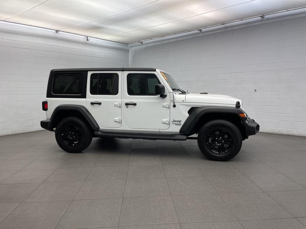 used 2021 Jeep Wrangler Unlimited car, priced at $25,573