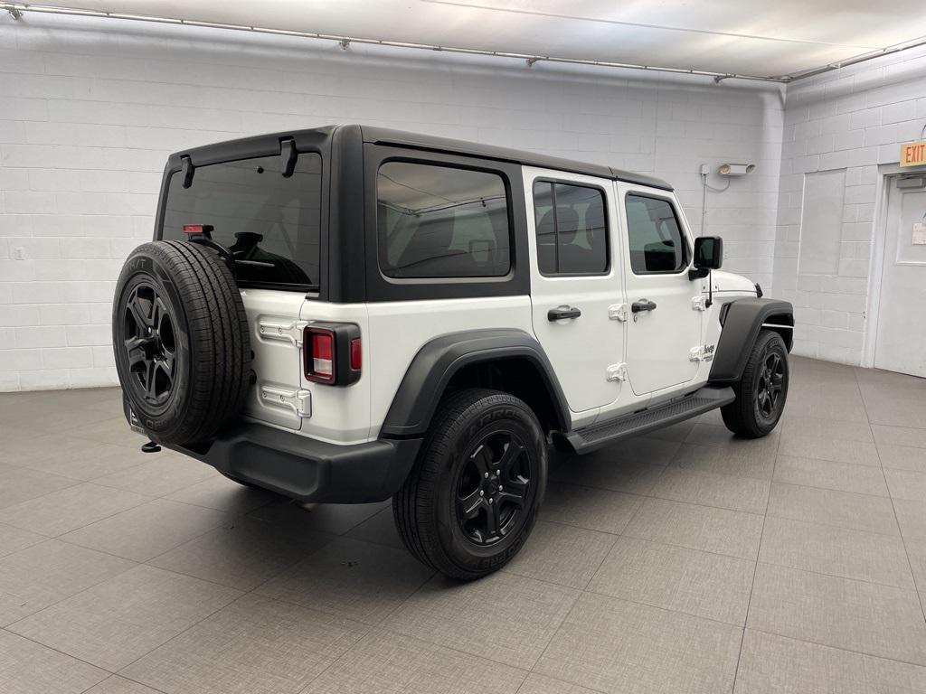 used 2021 Jeep Wrangler Unlimited car, priced at $25,573