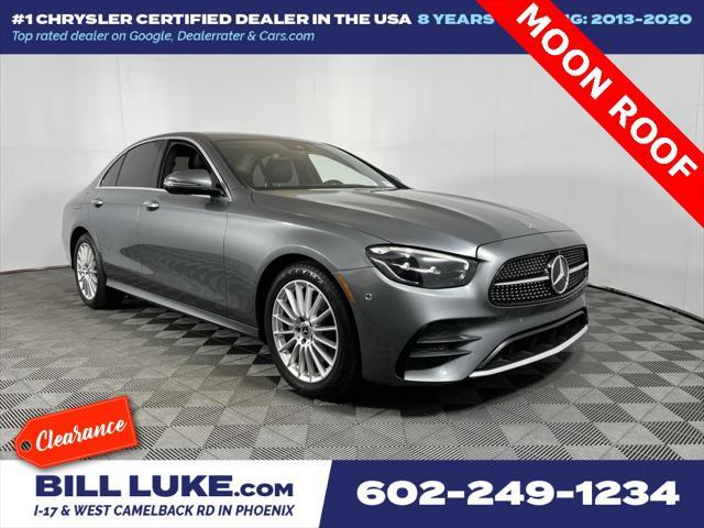 used 2023 Mercedes-Benz E-Class car, priced at $45,273