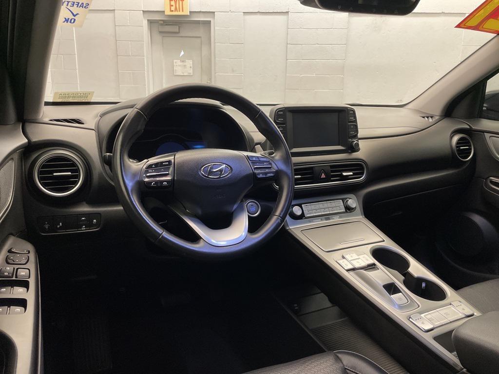 used 2021 Hyundai Kona EV car, priced at $14,573