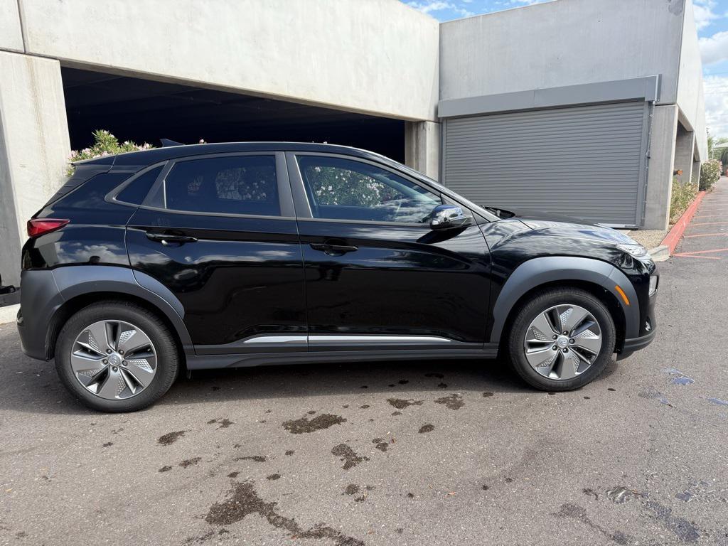 used 2021 Hyundai Kona EV car, priced at $15,673