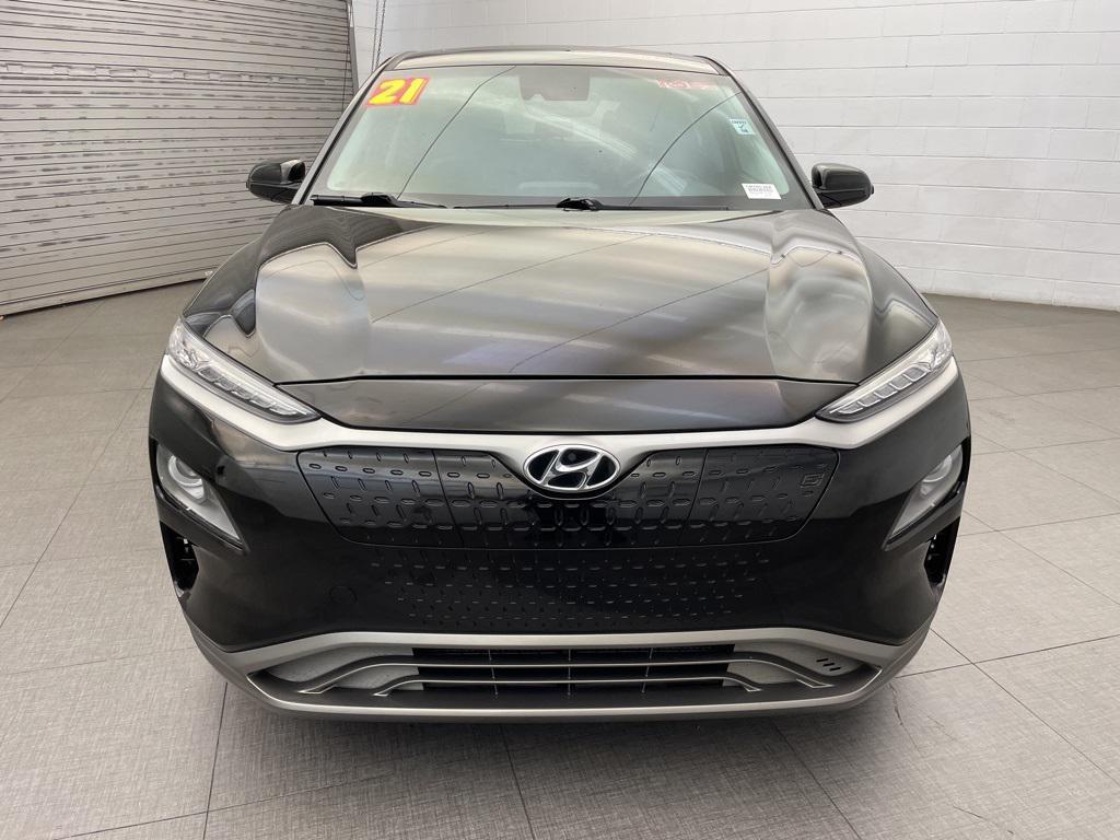 used 2021 Hyundai Kona EV car, priced at $14,573