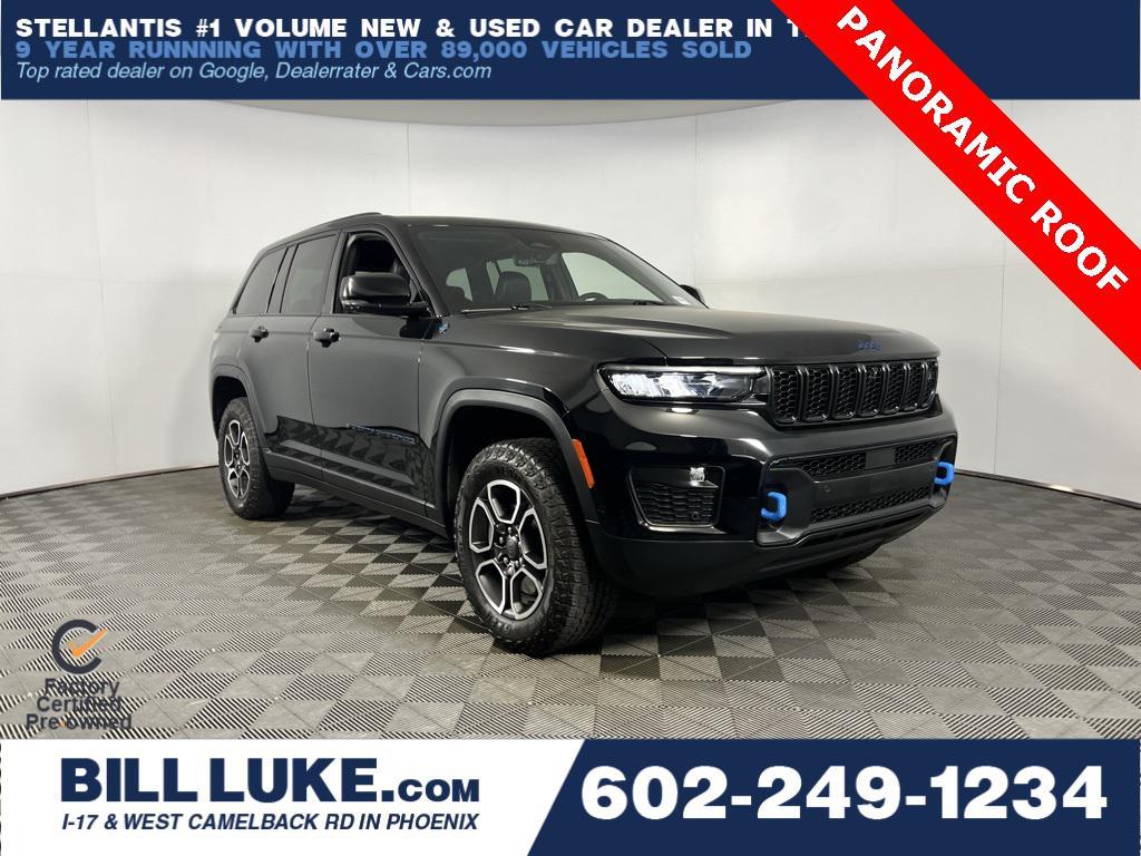 used 2023 Jeep Grand Cherokee 4xe car, priced at $31,573