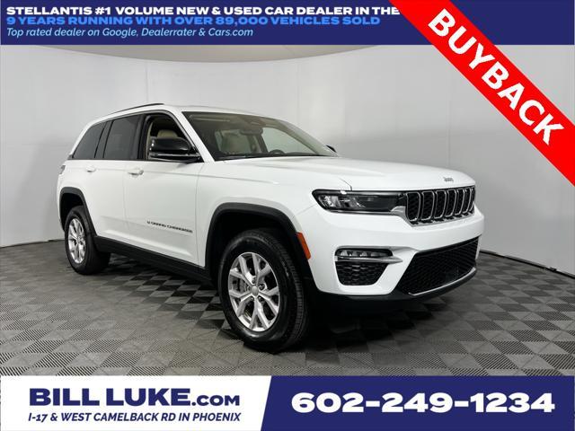 used 2022 Jeep Grand Cherokee car, priced at $32,175