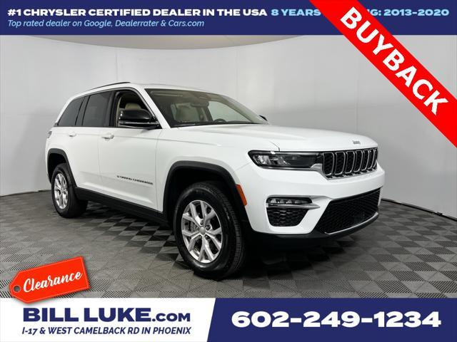 used 2022 Jeep Grand Cherokee car, priced at $29,575