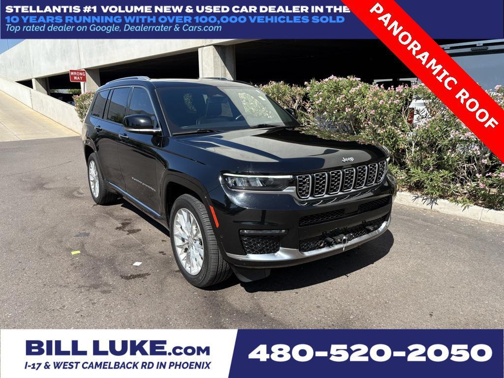 used 2021 Jeep Grand Cherokee L car, priced at $34,573