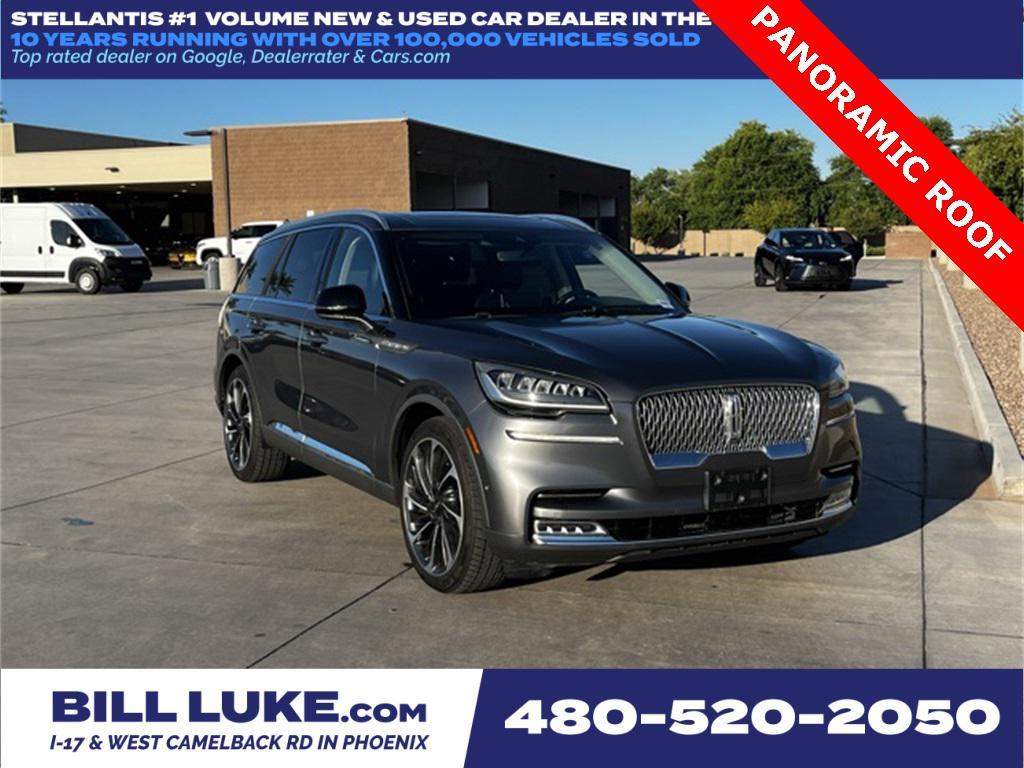 used 2021 Lincoln Aviator car, priced at $33,573