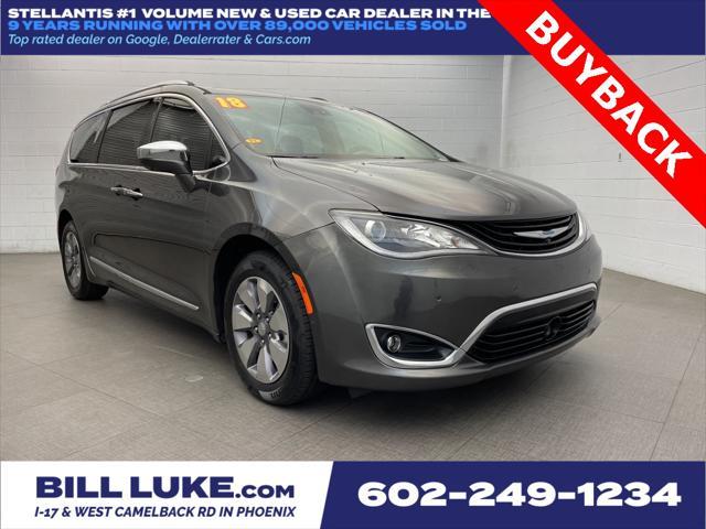 used 2018 Chrysler Pacifica Hybrid car, priced at $20,375