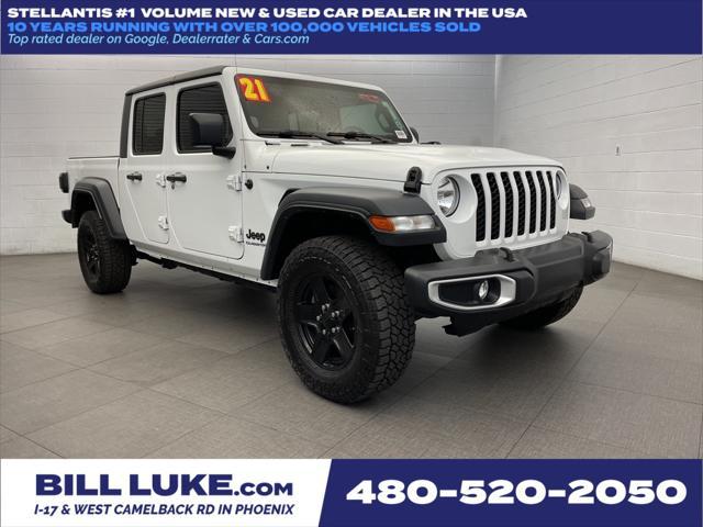 used 2021 Jeep Gladiator car, priced at $31,573