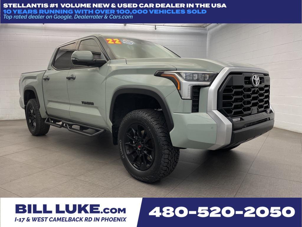 used 2022 Toyota Tundra car, priced at $47,973