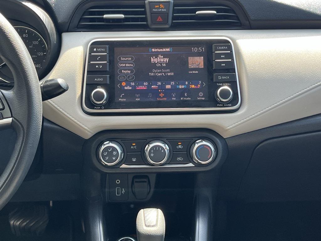 used 2022 Nissan Versa car, priced at $17,673