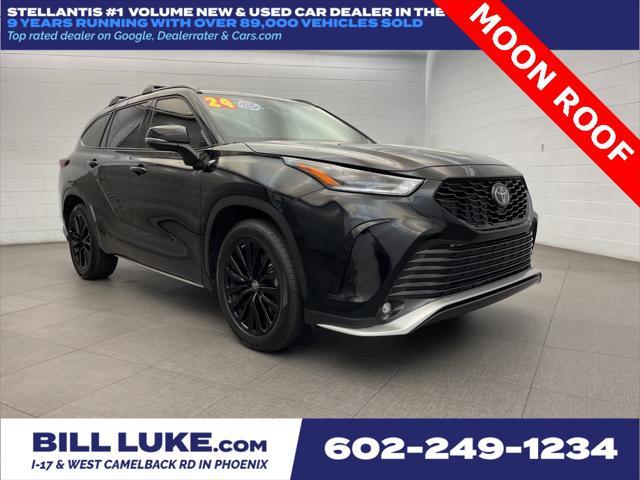 used 2024 Toyota Highlander car, priced at $44,573