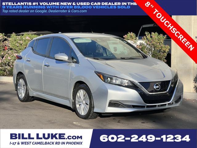 used 2021 Nissan Leaf car, priced at $14,273