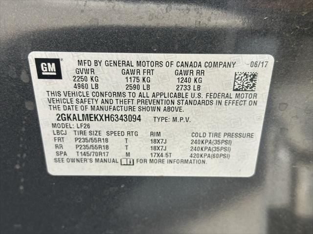 used 2017 GMC Terrain car, priced at $13,573
