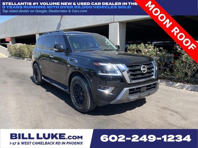 used 2021 Nissan Armada car, priced at $31,573