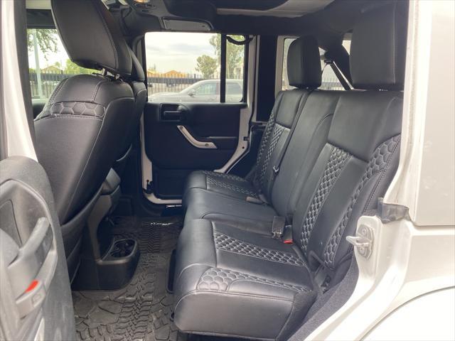 used 2017 Jeep Wrangler Unlimited car, priced at $25,973