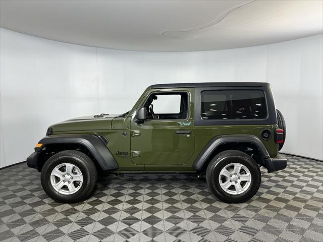 used 2021 Jeep Wrangler car, priced at $23,975