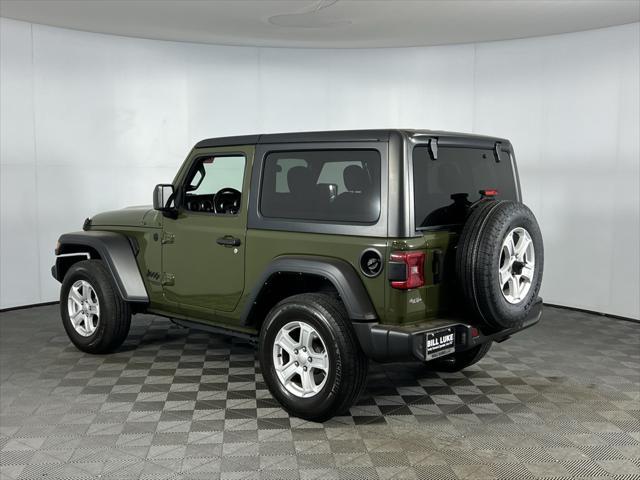 used 2021 Jeep Wrangler car, priced at $23,975