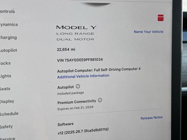 used 2023 Tesla Model Y car, priced at $31,973