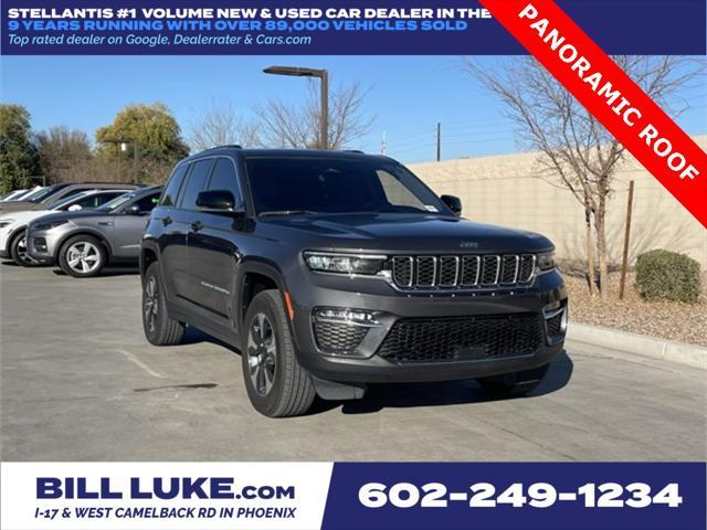 used 2022 Jeep Grand Cherokee 4xe car, priced at $31,073