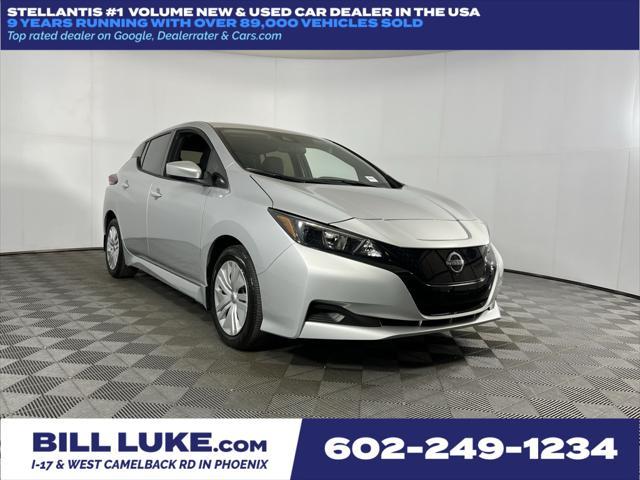 used 2023 Nissan Leaf car, priced at $14,573