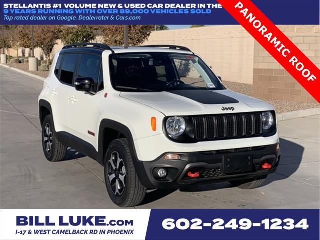 used 2022 Jeep Renegade car, priced at $24,773