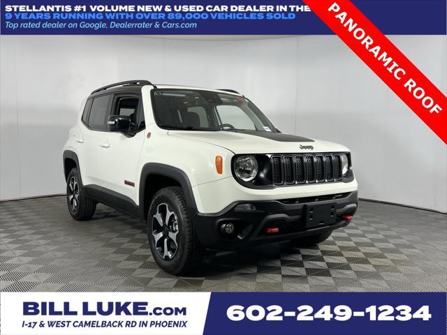 used 2022 Jeep Renegade car, priced at $23,473