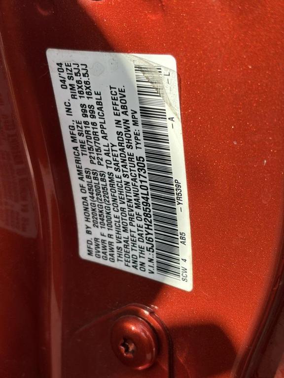 used 2004 Honda Element car