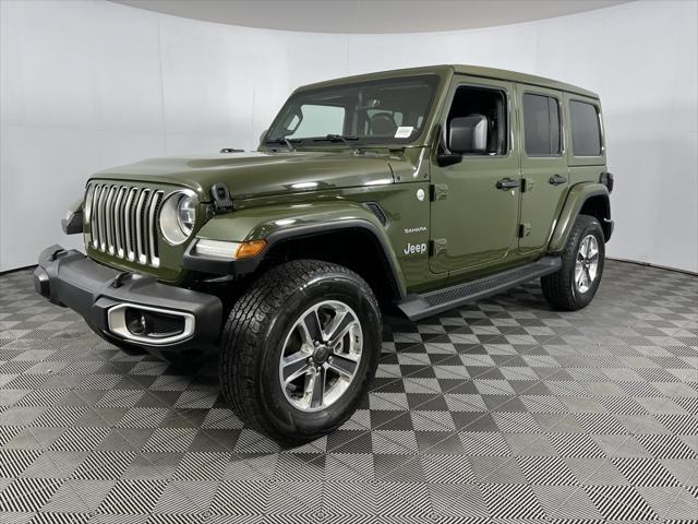 used 2021 Jeep Wrangler Unlimited car, priced at $36,573