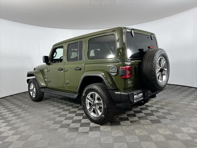 used 2021 Jeep Wrangler Unlimited car, priced at $36,573