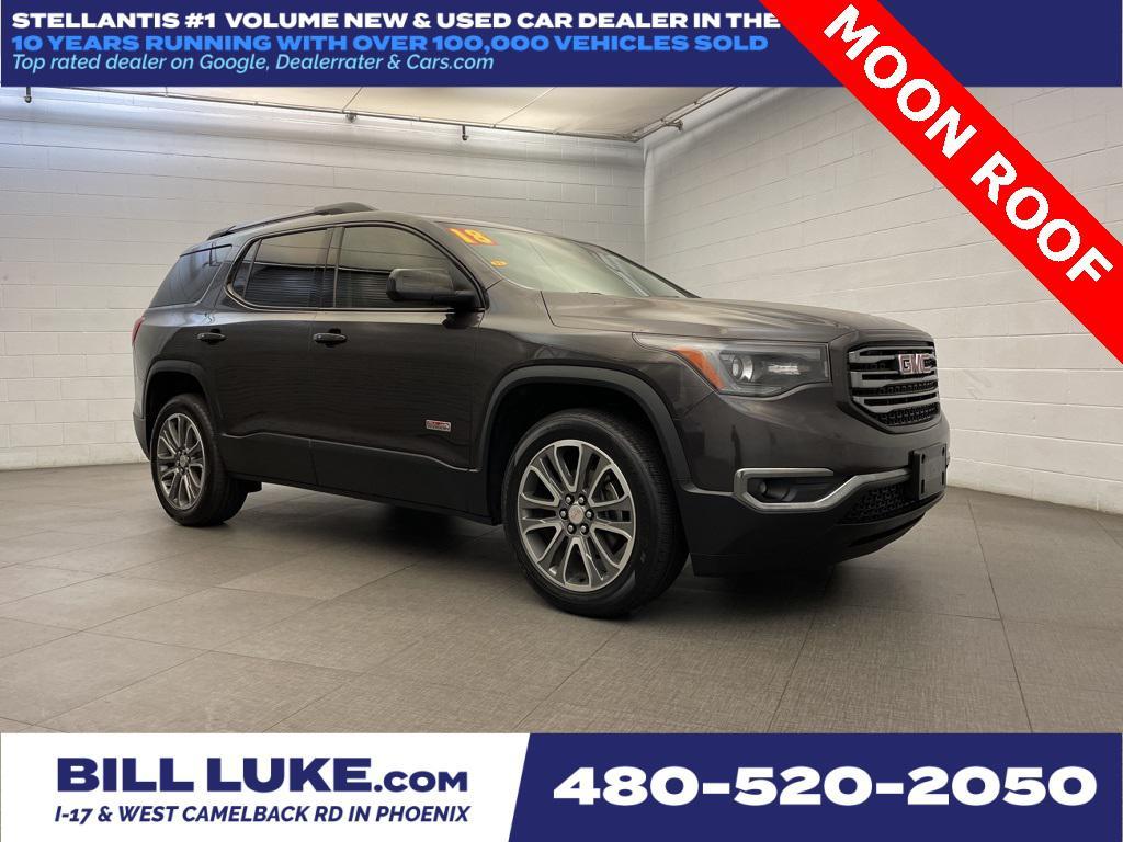 used 2018 GMC Acadia car, priced at $14,873