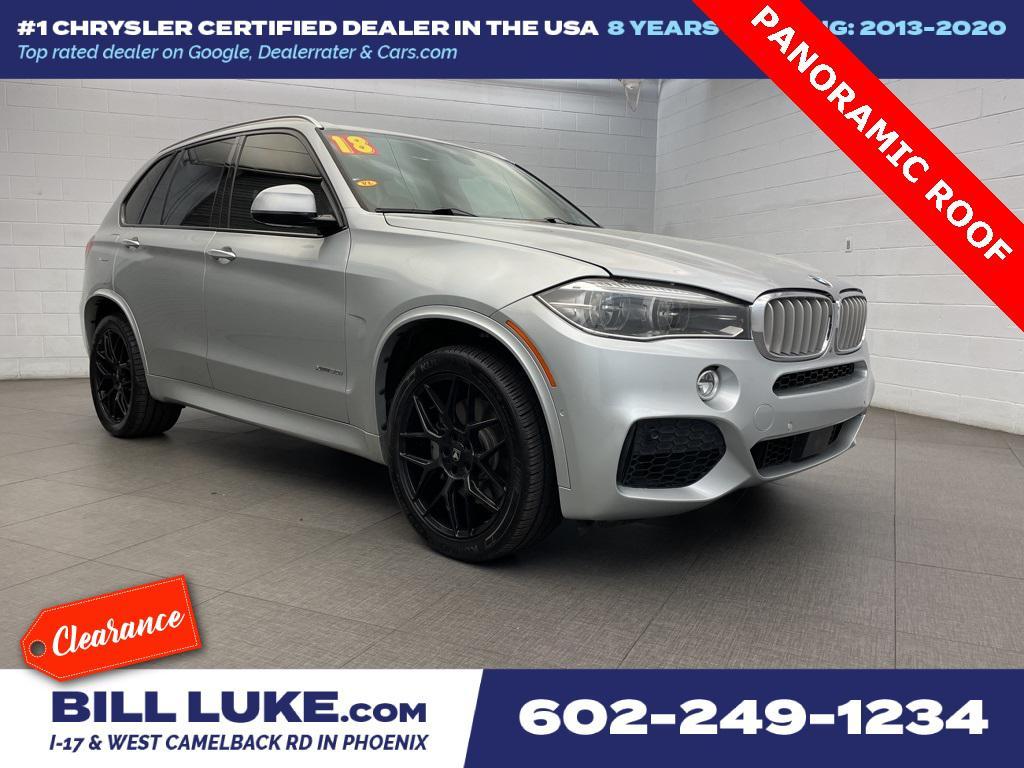used 2018 BMW X5 car, priced at $23,573