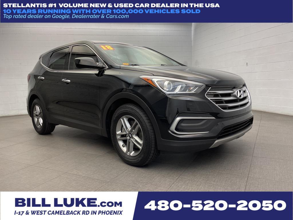 used 2018 Hyundai Santa Fe Sport car, priced at $10,573