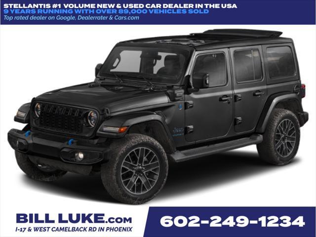 new 2024 Jeep Wrangler 4xe car, priced at $57,313