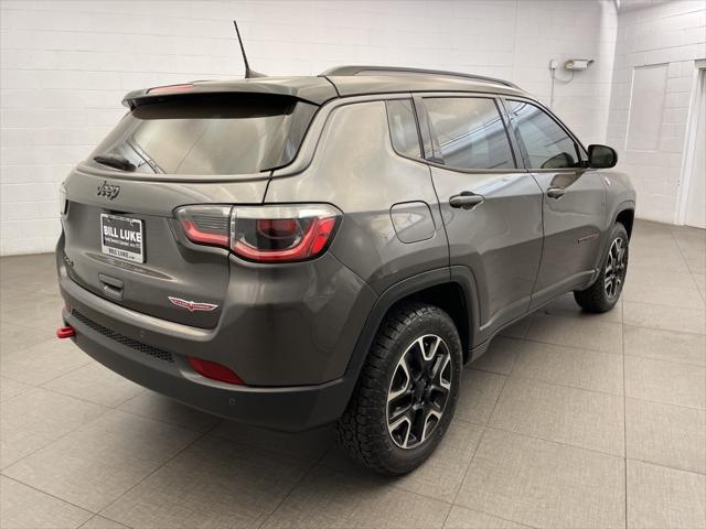used 2021 Jeep Compass car, priced at $16,373