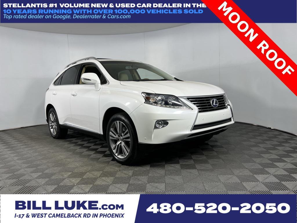 used 2015 Lexus RX 450h car, priced at $25,973