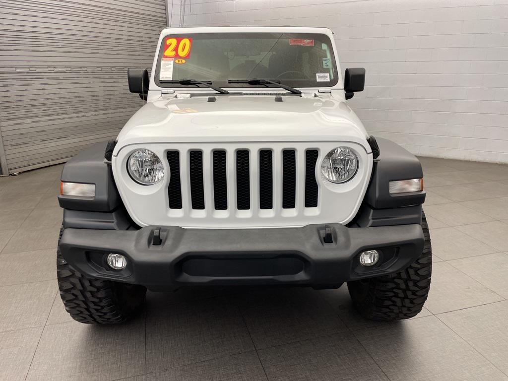 used 2020 Jeep Wrangler Unlimited car, priced at $27,973