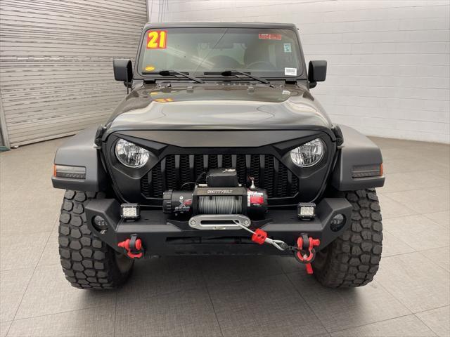 used 2021 Jeep Wrangler Unlimited car, priced at $31,975