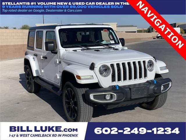 used 2022 Jeep Wrangler Unlimited car, priced at $31,573