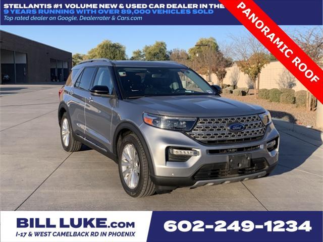 used 2021 Ford Explorer car, priced at $28,573