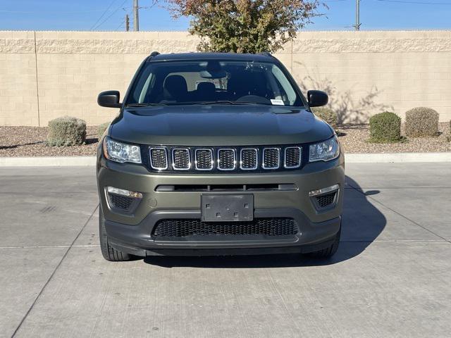 used 2021 Jeep Compass car, priced at $17,473