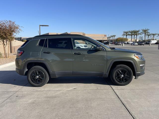 used 2021 Jeep Compass car, priced at $17,473