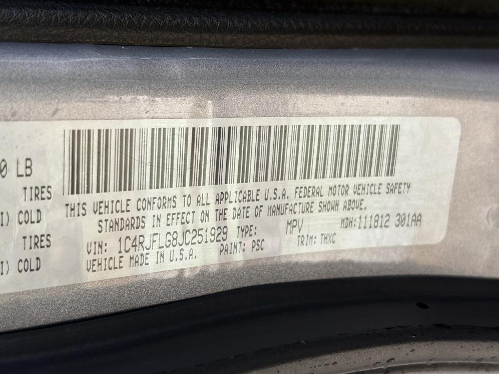 used 2018 Jeep Grand Cherokee car, priced at $19,673