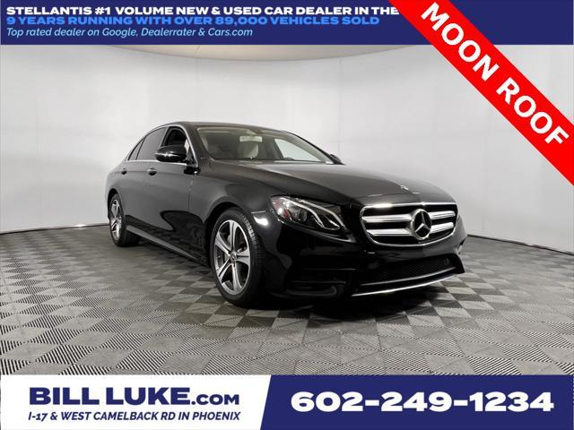 used 2020 Mercedes-Benz E-Class car, priced at $27,473