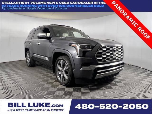 used 2024 Toyota Sequoia car, priced at $72,973