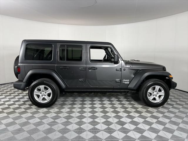 used 2020 Jeep Wrangler Unlimited car, priced at $30,073